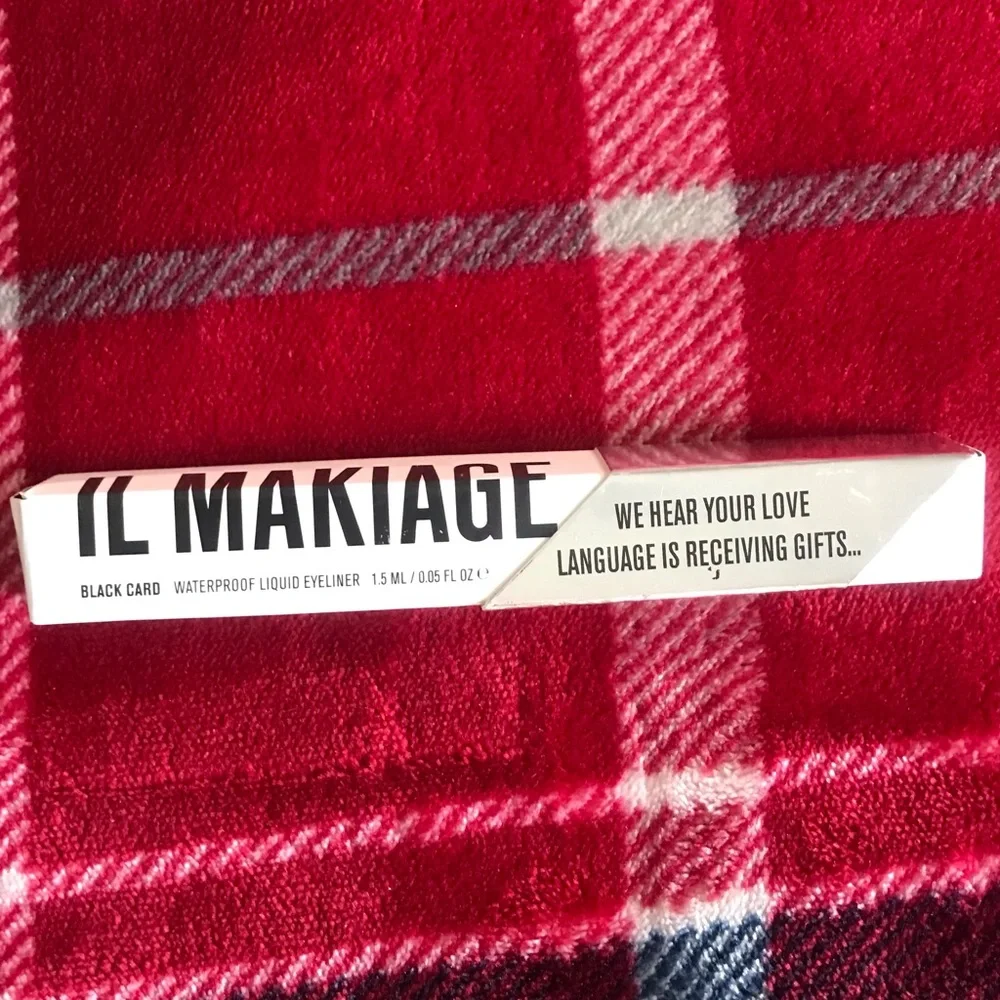 IL MAKIAGE Black Card Waterproof Liquid Eyeliner - Black, New